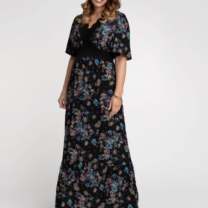 Kiyonna Womens Plus Size Daydream Maxi Dress