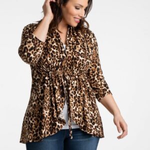 Kiyonna Womens Plus Size Lori Printed Bellini