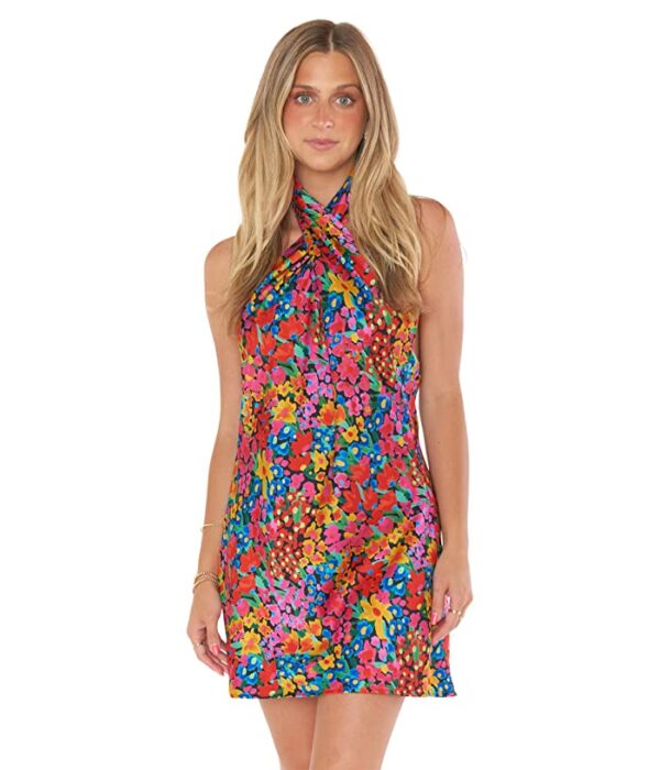 Show Me Your Mumu Jasmine Halter Mini Dress | Shop USA Made