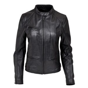 Women's Leather Crosstown Jacket