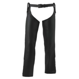 Beltless Leather Motorcycle Chaps