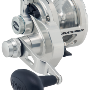 PENN Torque Two-Speed Lever Drag Silver Reel - TRQ15LD2S