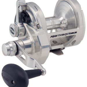 PENN Torque Two-Speed Lever Drag Silver Reel - TRQ60LD2S