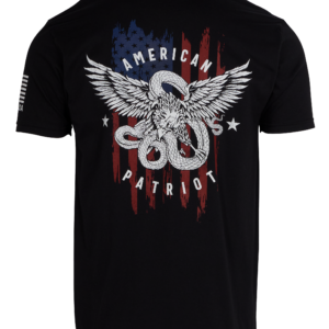 Bass Pro Shops American Patriot Flag Short-Sleeve T-Shirt for Men - Black - 3XL