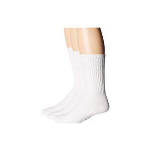 Wigwam Volley 3-Pair Pack Crew Cut Socks Shoes White : LG (US Men's Shoe 9-12 - Women's Shoe 10-13)