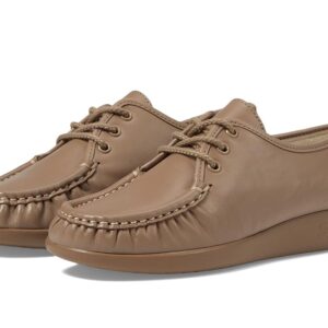 SAS Siesta Comfort Tie Women's Shoes Mocha : 6 S - Slim (AAA)