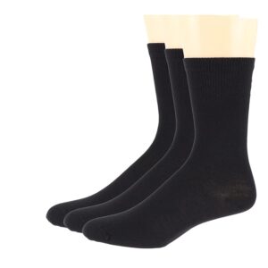 Smartwool Classic Hike Zero Cushion Liner Crew 3-Pack Crew Cut Socks Shoes Black : LG (US Men's Shoe 9-11.5 - Women's Shoe 10-12.5)