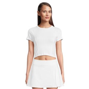 Beyond Yoga Cropped length Women's Clothing White : LG