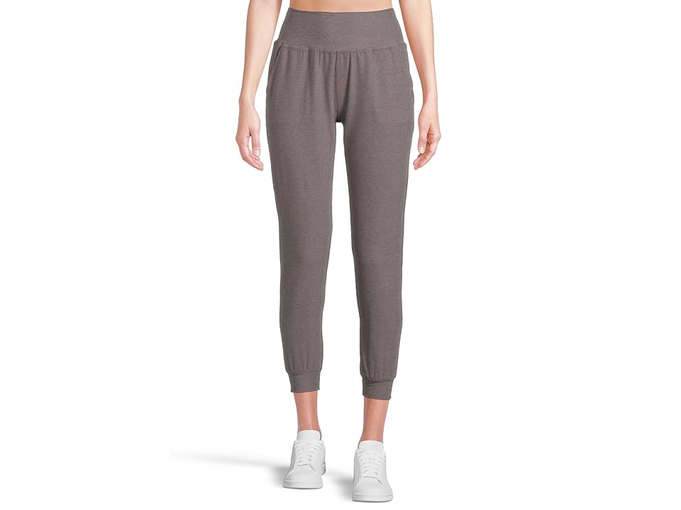 Beyond Yoga Spacedye Midi Joggers Women's Casual Pants Soft Umber Heather : XL (US Women's 14-16) 26 Beyond Yoga Spacedye Midi Joggers Women's Casual Pants Soft Umber Heather : XL (US Women's 14-16) 26