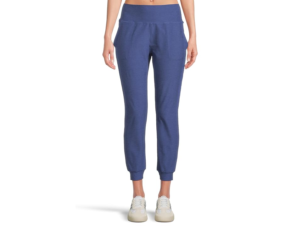 Beyond Yoga Spacedye Midi Joggers Women's Casual Pants Eternal Blue Heather : XS (US Women's 2-4) 26 Beyond Yoga Spacedye Midi Joggers Women's Casual Pants Eternal Blue Heather : XS (US Women's 2-4) 26