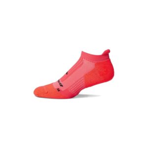 Brooks Ghost No Show Men's No Show Socks Shoes Neo Cayenne : MD (US Men's Shoe 6-8.5 - Women's Shoe 7-9.5)
