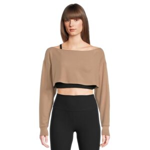 Beyond Yoga Duet 2-Way Convertible Shrug Women's Sweater Desert Sand : XL