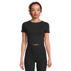 Beyond Yoga Cropped length Women's Clothing Black : XS