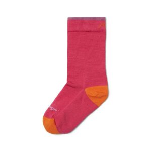 Darn Tough Vermont Field Trip Micro Crew Lightweight (Toddler/Little Kid/Big Kid) Crew Cut Socks Shoes Neon Pink : LG (US 3-6 Little Kid/Big Kid)