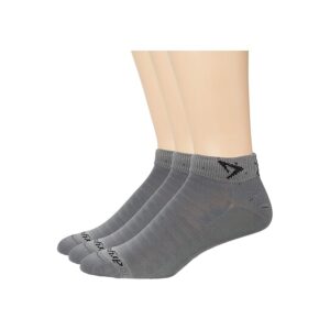 Drymax Hyper Thin Running Mini Crew 3-Pack Low Cut Socks Shoes Dark Gray : SM (US Men's Shoe 3.5-5.5 - Women's Shoe 5-7)