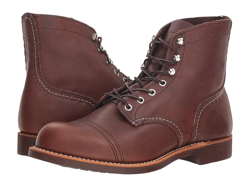 Red Wing Heritage 6 Iron Ranger Lug Men's Lace-up Boots Amber Harness : 7 D (M) Red Wing Heritage 6 Iron Ranger Lug Men's Lace-up Boots Amber Harness : 7 D (M)