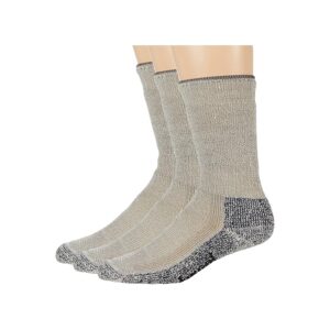 Smartwool Classic Mountaineer Maximum Cushion Crew 3-Pack Crew Cut Socks Shoes Taupe : LG (US Men's Shoe 9-11.5 - Women's Shoe 10-12.5)