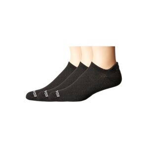 Drymax Running Lite Mesh No Show Tab 3-Pack No Show Socks Shoes Black : SM (US Men's Shoe 3.5-5.5 - Women's Shoe 5-7)