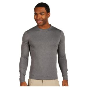 Hot Chillys Micro-Elite Chamois Crew Neck Men's Underwear Granite : XL