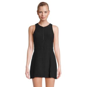 Beyond Yoga Spacedye Move Up Mini Dress Women's Dress Darkest Night: LG