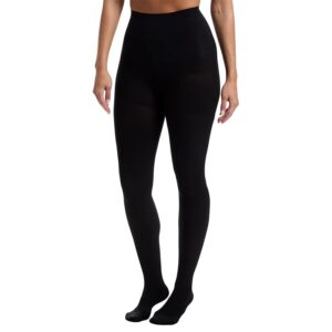 Commando The Ultimate Opaque Control Tight And The Essential Control Sheer, 2 Pack Hose Black: LG One Size