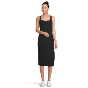 Beyond Yoga Spacedye Icon Midi Dress Women's Clothing Darkest Night: XS