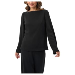 Trina Turk Sarese Top Women's Clothing Black: SM (US Women's 4-6)
