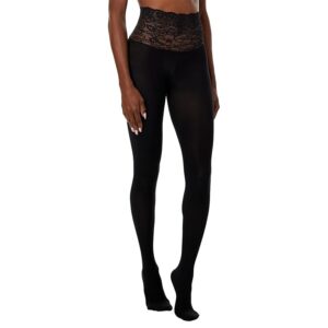 Commando Sexy Ultimate Opaque Tight H70T3 Hose Black: SM One Size