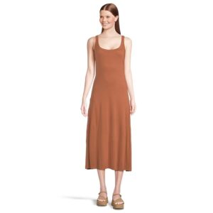 Michael Stars Celine Midi Dress Women's Dress Terra: XS (US 0-2)