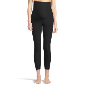 Beyond Yoga Spacedye Love The Bump Maternity Midi Leggings Women's Clothing Darkest Night: XS (US Women's 2-4) 24