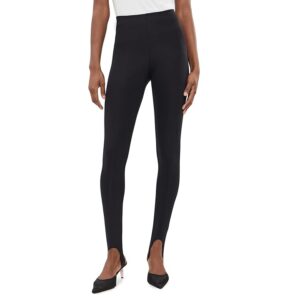 Commando Neoprene Stirrup Leggings Women's Clothing Black: LG (12-14) 27