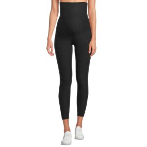 Beyond Yoga Maternity Empire Waisted Spacedye Capri Leggings Women's Casual Pants Darkest Night: XS (US Women's 2-4) 28