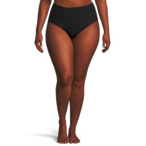 Commando Solid High-Rise Panty HRP01 Women's Underwear Black: MD/LG