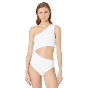 Beach Riot Celine One-Piece Women's Swimsuits One Piece White: MD