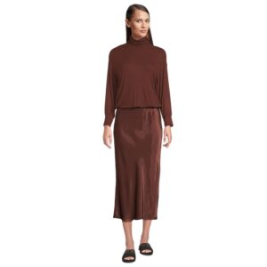 Michael Stars Padma 2-in-1 Dress Women's Dress Espresso: MD (US 6-8)