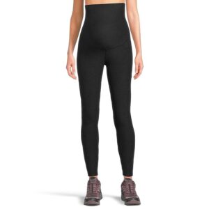 Beyond Yoga Spacedye Love The Bump Maternity Pocket Midi Legging Women's Clothing Darkest Night: XS (US Women's 2-4) 24