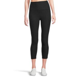 Beyond Yoga Spacedye Out Of Pocket High Waisted Capri Leggings Women's Casual Pants Darkest Night: XS (US Women's 2-4) One Size