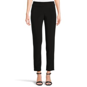 Krazy Larry Microfiber Long Skinny Dress Pants Women's Dress Pants Black: 2 30
