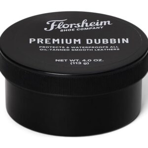 Florsheim Premium Dubbin Wax Leather Protectant Men's Shoetrees Accessories Shoes Black: One Size