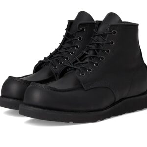 Red Wing Heritage 6 Moc Toe Men's Boots Black Harness: 7.5 D (M)