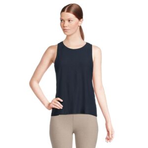 Beyond Yoga Featherweight Rebalance Tank Women's Sleeveless Nocturnal Navy: LG