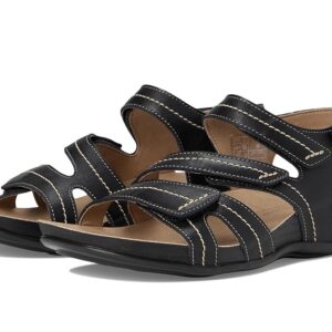 SAS Swerve Adjustable Comfort Sandals Women's Dress Sandals Black: 6.5 W - Wide (C)