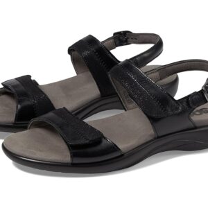 SAS Nudu Adjustable Comfort Sandal Women's Shoes Midnight: 7 N - Narrow (AA)