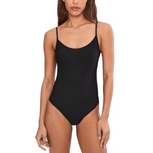 Commando Butter Cami Bodysuit Women's Jumpsuit & Rompers One Piece Black: LG (12-14)