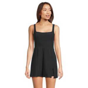 Beyond Yoga Spacedye Court Appeal Mini Dress Women's Dress Darkest Night: 2XS