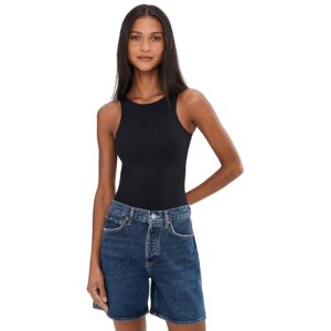 Free People Clean Lines Cami Women's Clothing Black: XS-SM (Women's 0-6)