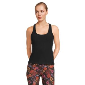 Beyond Yoga Spacedye Step Up Racerback Tank Women's Clothing Darkest Night: 1X