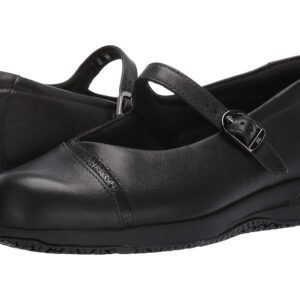 SAS Clare Non Slip Mary Jane Women's Shoes Black/Black Web: 7 M - Medium (B)