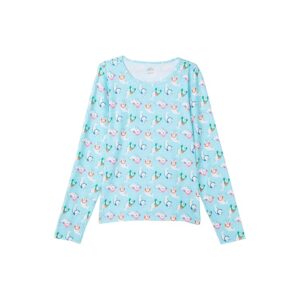 Hot Chillys Kids Originals Print Crew Neck (Little Kids/Big Kids) Girl's Clothing Winter Seals: XL (14-16 Big Kid)