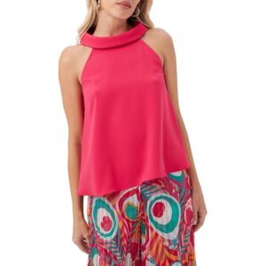 Trina Turk Eze Top Women's Clothing Cannes Coral: XS (US Women's 0-2)